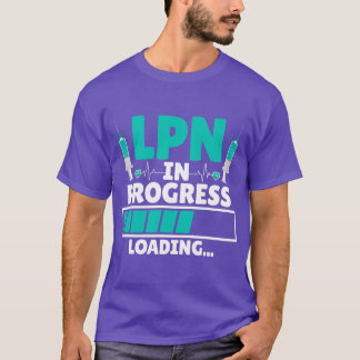 Camiseta Carregamento de LPN em andamento - Enfermagem futu