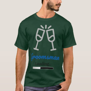 Camiseta Carregamento de padrinho de casamento