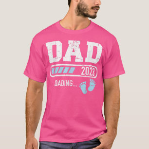 Camiseta Carregamento de Pai 2023 para o anúncio de gravide