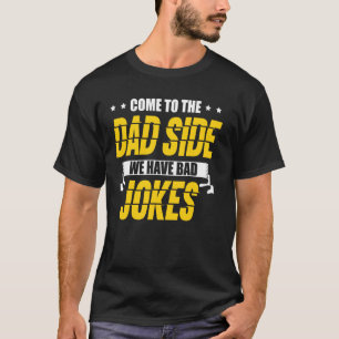 Camiseta Carregamento de Piada de Humor Aguarde Pai Pais D