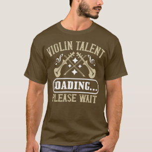 Camiseta Carregamento de Talentos Violin Violin