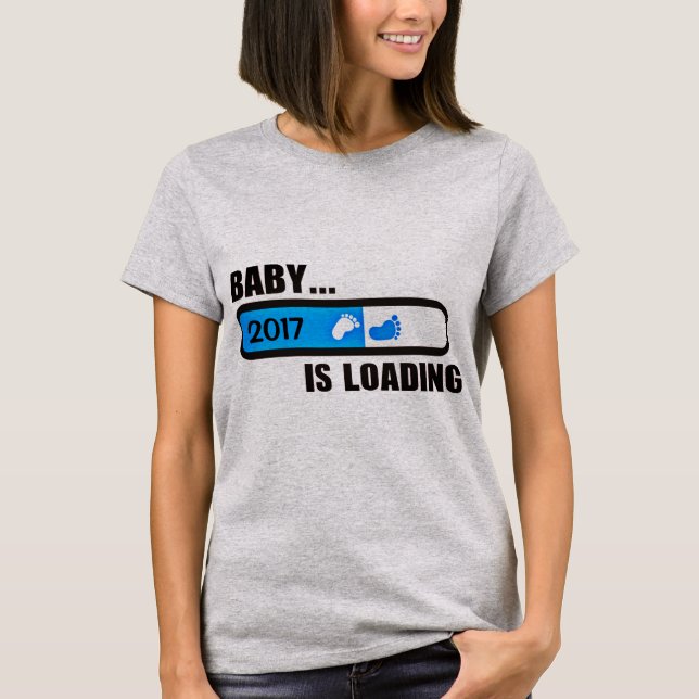 Camiseta Carregamento do Baby Boy (Frente)