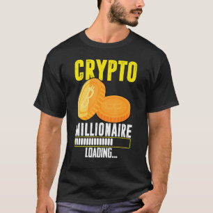 Camiseta Carregamento do Crypto Millionaire