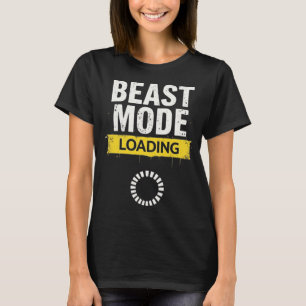 Camiseta Carregamento do Modo de Besta - Gym Motivacional e