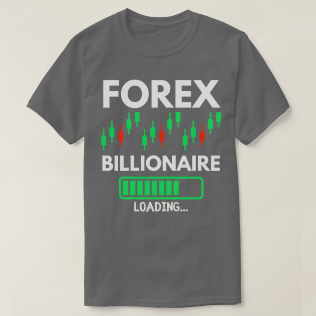 Camiseta Carregamento Forex Billionaire 2 (Frente do Design)