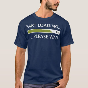 Camiseta Carregamento inicial Aguarde o presente de Piada i