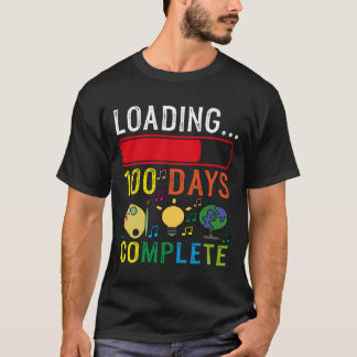 Camiseta Carregando 100 Dias Concluídos