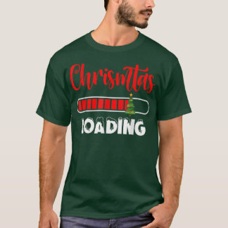 Camiseta Carregando Árvore de Natal Feliz Natal Feriado Rel
