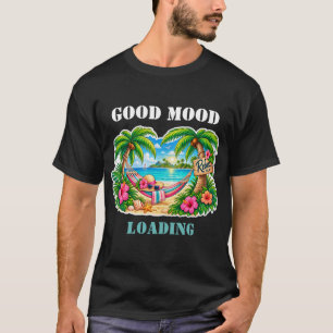 Camiseta Carregando Bom Humor Férias Tropicais de Praia Ver