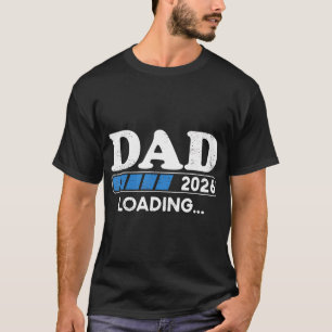 Camiseta Carregando Papai 2026 Futuro Papai 2026 Papai Carr