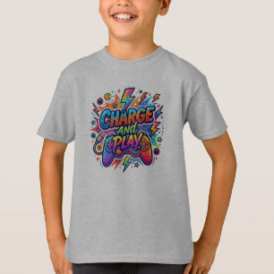 Camiseta Carregar e Jogar