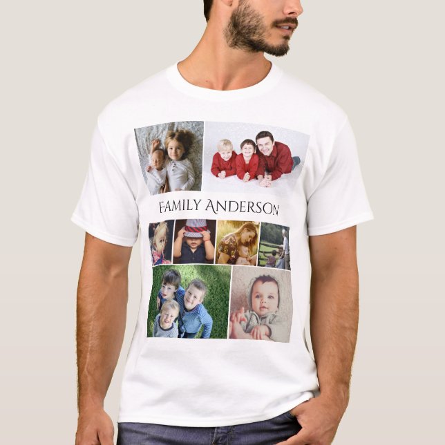 Camiseta Carregar foto (Frente)