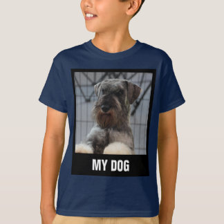 Camiseta Carregar foto de cão