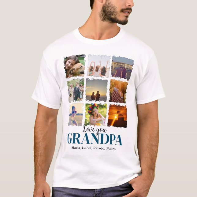 Camiseta Carregar foto e nome (Frente)