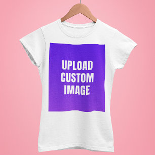 Camiseta Carregar imagem personalizada - Adicione a sua par