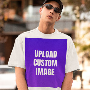 Camiseta Carregar imagem personalizada - Adicione a sua par