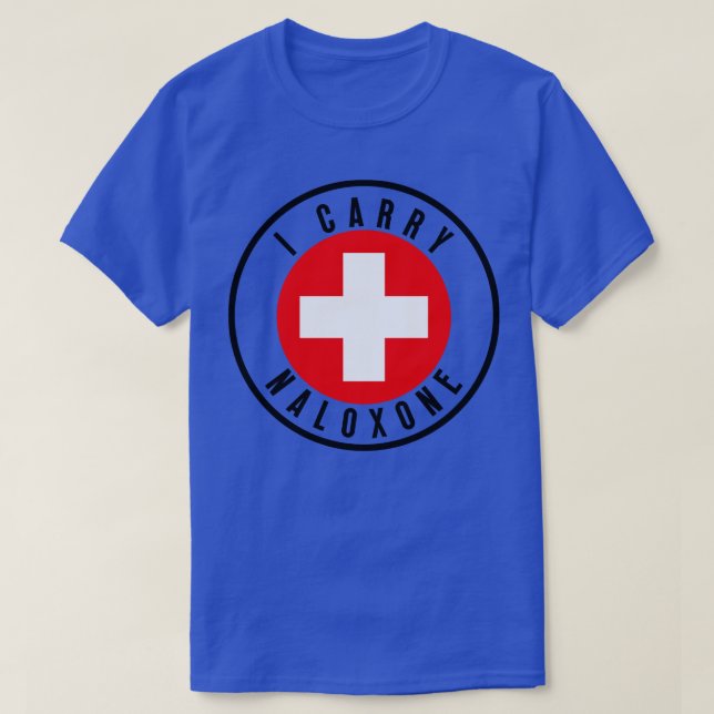 Camiseta Carregar Naloxona 47 (Frente do Design)