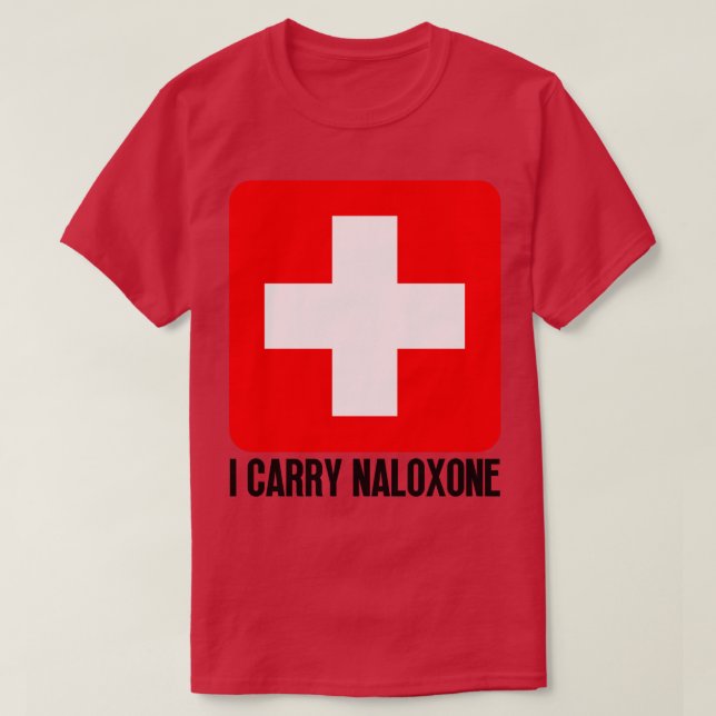 Camiseta Carregar Naloxona 56 (Frente do Design)