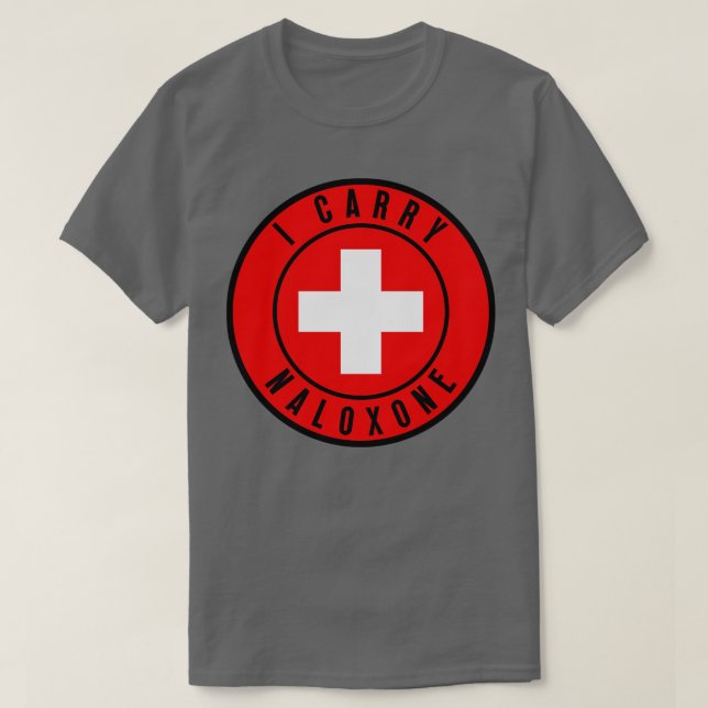 Camiseta Carregar naloxona 62 (Frente do Design)