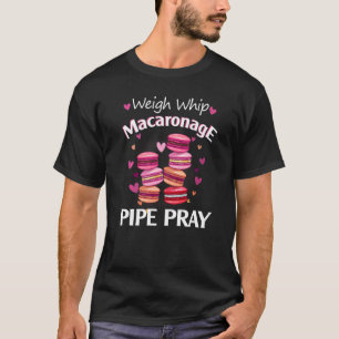 Camiseta Carregar Pipoca Macaronagem Pipoca Reze Macaron Ba