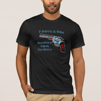 Camiseta Carregar Uma arma de revólver Pro-Gun