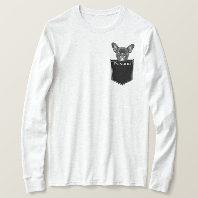 Camiseta Carregue o rosto e o nome personalizados da foto d (Frente do Design)