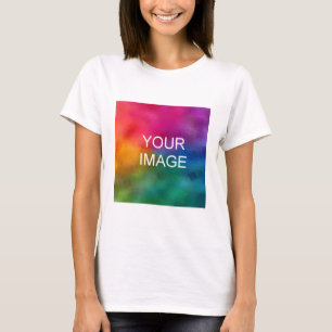 Camiseta Carregue suas próprias mulheres fotográficas