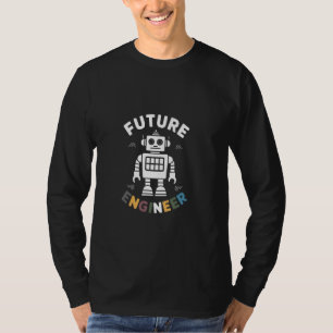 Camiseta Carreira de Robótica Robótica para Roubo de Engenh