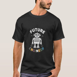 Camiseta Carreira de Robótica Robótica para Roubo de Engenh