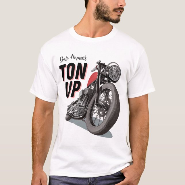 Camiseta Carreiro - Cafe Racer 21 (Frente)