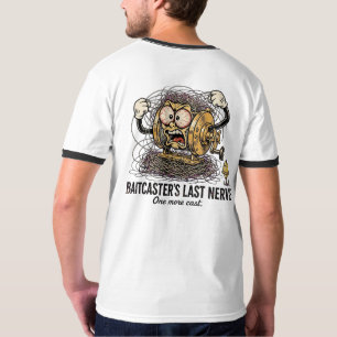 Camiseta Carretéis de Isca Último Nervo Carretel de Pesca D