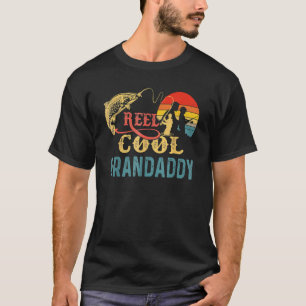 Camiseta Carretel Antigo Resfriado Avô Para Pesca Natureza