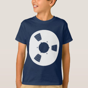 Camiseta Carretel de fita da gravação