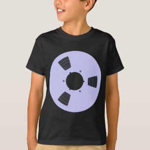 Camiseta Carretel de Fita de Gravação