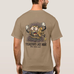 Camiseta Carretel de Pesca com Enrolamento Engraçado