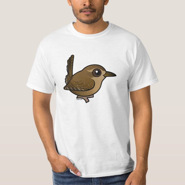 Camiseta Carriça de Birdorable o Pacífico (Frente)