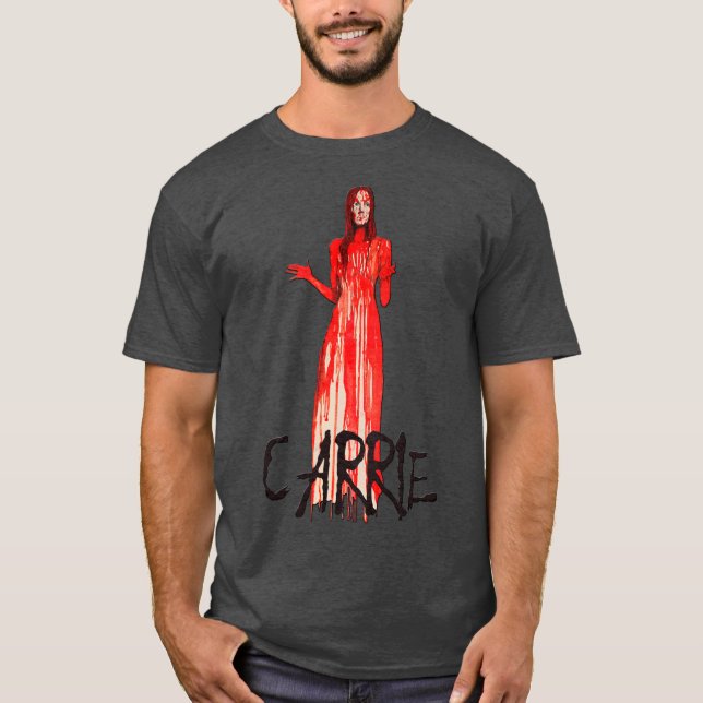 Camiseta carrie sangrenta (Frente)