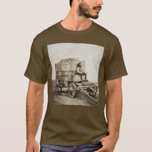 Camiseta Carrinha Fotográfica de Roger Fenton Realismo Foto