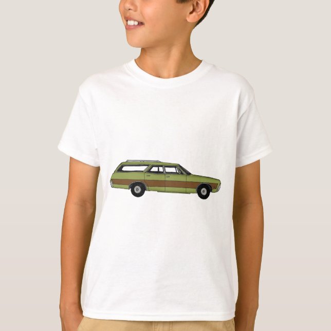 Camiseta carrinha retro (Frente)