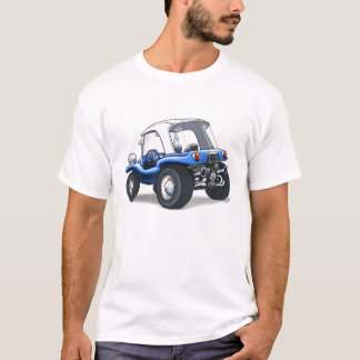 Camiseta carrinho azul do hardtop