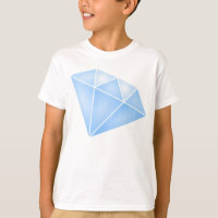 Carrinho de Diamante Azul brilhante