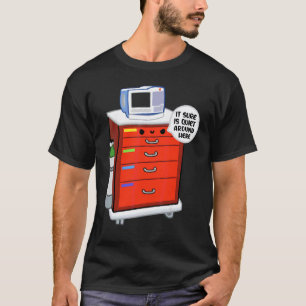 Camiseta Carrinho de Emergência É Muito Silencioso Por Aqui