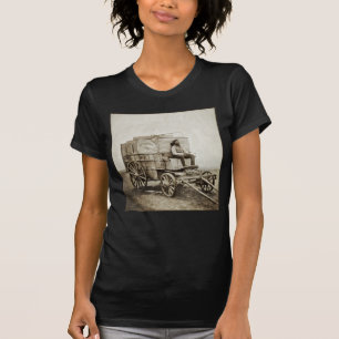 Camiseta Carrinho de fotografia de Roger Fenton Realismo Fo