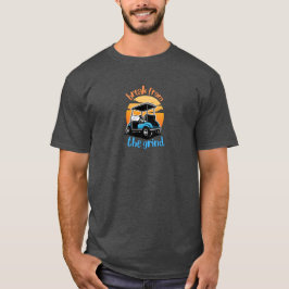 Camiseta Carrinho de Golfe Azul
