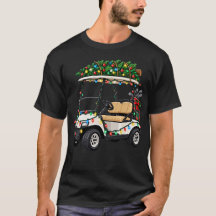 Carrinho de Golfe de Natal Luzes de Natal Golfe de
