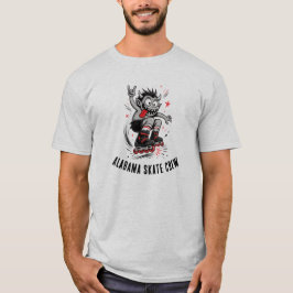 Camiseta Carrinho de Monstro de Patins
