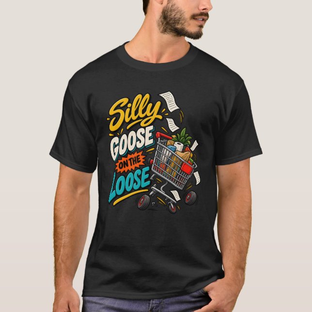 Camiseta Carrinho Solto e Bobalhão Caos à Solta (Frente)
