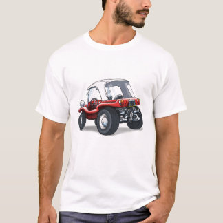 Camiseta carrinho vermelho do hardtop