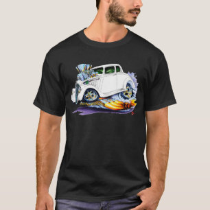 Camiseta Carro 1933-36 do branco de Willys