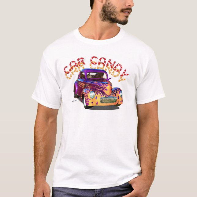 Camiseta Carro 1941 do arrasto de Willys (Frente)